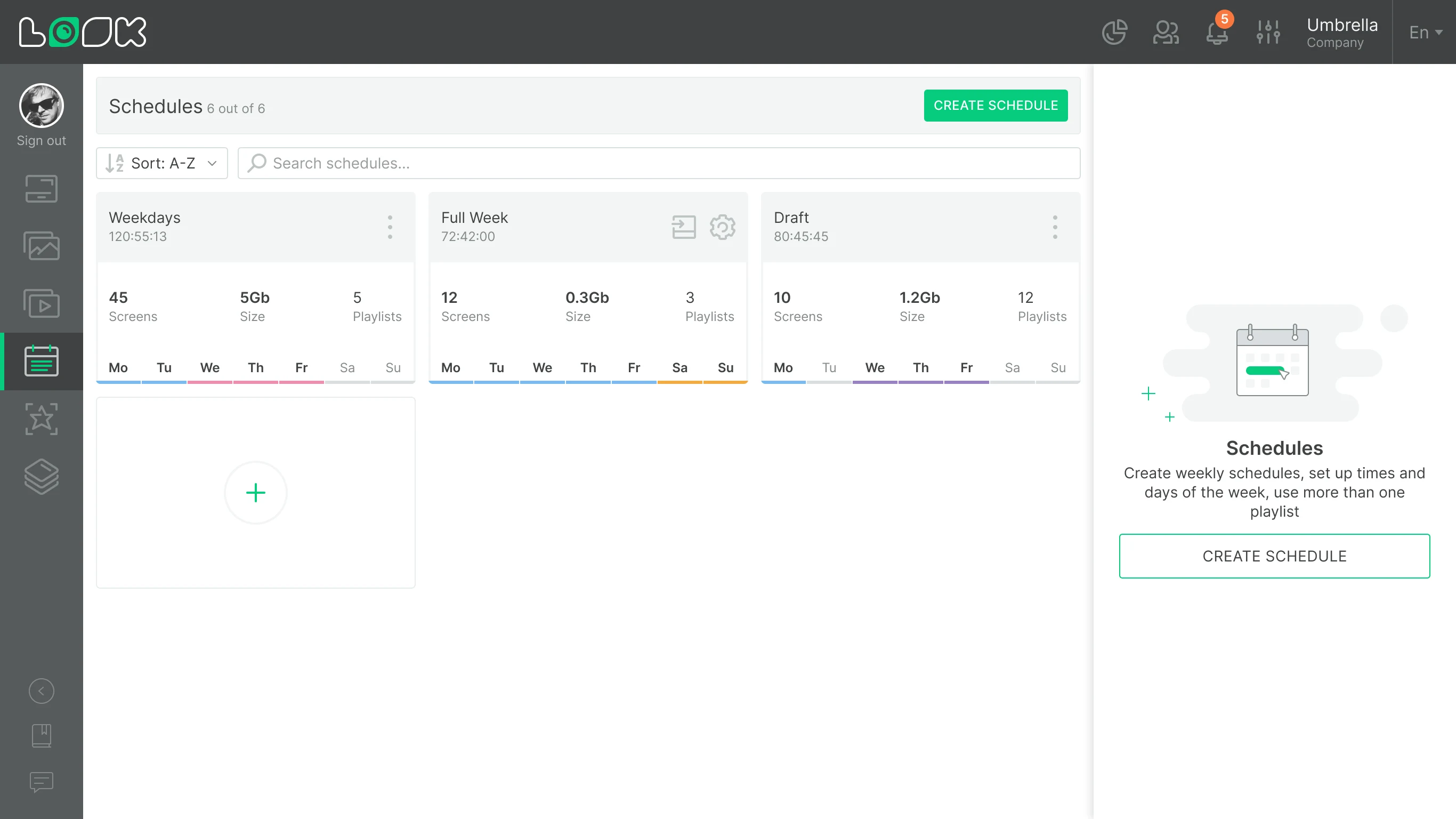 Look Digital Signage Player screenshot